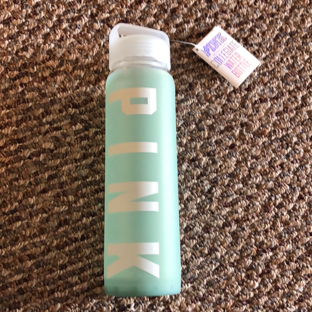 PINK glass Collegiate Water Bottle